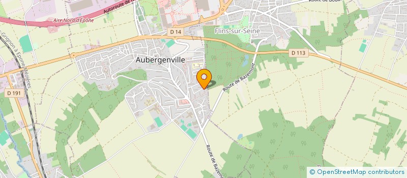 localisation de l'entreprise MONSIEUR ZABIULLAH KHWAJA  AUBERGENVILLE