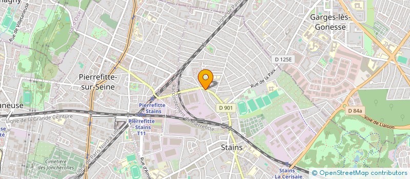 localisation de l'entreprise MONSIEUR ZABIULLAH SAHAK à STAINS