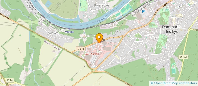 localisation de l'entreprise MONSIEUR ZABIULLAH ZYARMAL à DAMMARIE-LES-LYS