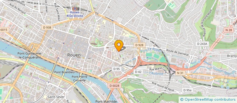 localisation de l'entreprise MONSIEUR ZABIULLHA ABRAHIMKHEL  ROUEN