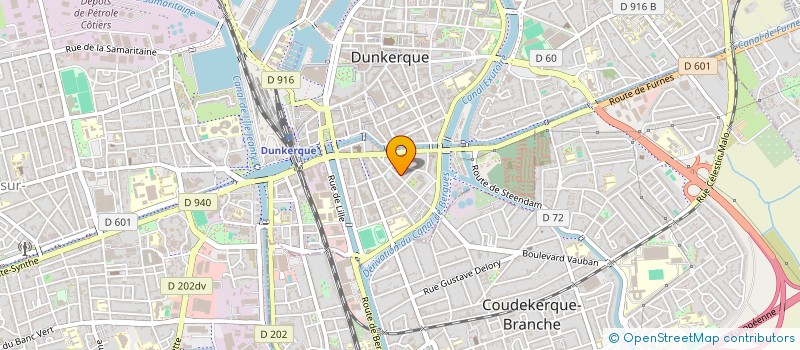 localisation de l'entreprise MONSIEUR ZACARIA AKHRIF à DUNKERQUE