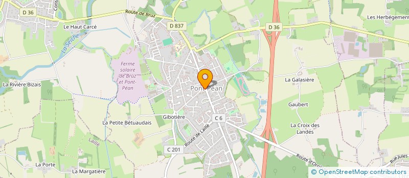 localisation de l'entreprise MONSIEUR ZACARIA ASBIAA  PONT-PEAN