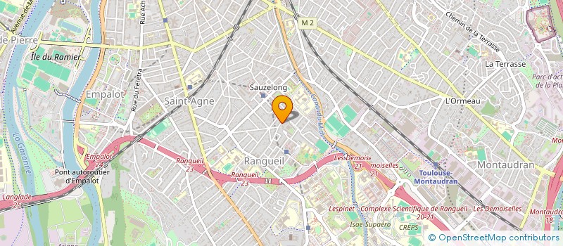 localisation de l'entreprise MONSIEUR ZACCARIA EL BAY  TOULOUSE