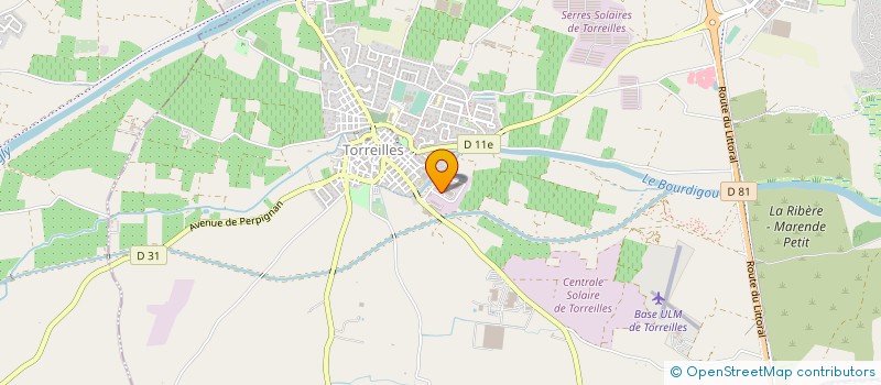 localisation de l'entreprise MONSIEUR ZACCHARIE EL RHOUFAIRI  TORREILLES