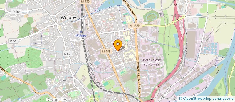 localisation de l'entreprise MONSIEUR ZACHARIA BENHAMED  WOIPPY