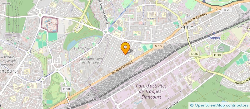 localisation de l'entreprise MONSIEUR ZACHARIA DOUICH  TRAPPES