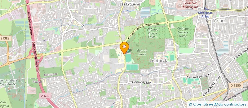 localisation de l'entreprise MONSIEUR ZACHARIAN DARROUJI  MERIGNAC