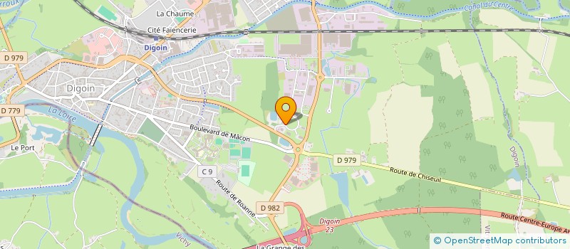 localisation de l'entreprise MONSIEUR ZACHARIAS PETROU  DIGOIN