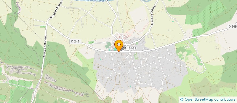 localisation de l'entreprise MONSIEUR ZACHARIE BACHINI  EYGALIERES