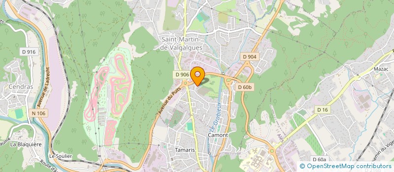 localisation de l'entreprise MONSIEUR ZACHARIE BELKHITER  SAINT-MARTIN-DE-VALGALGUES