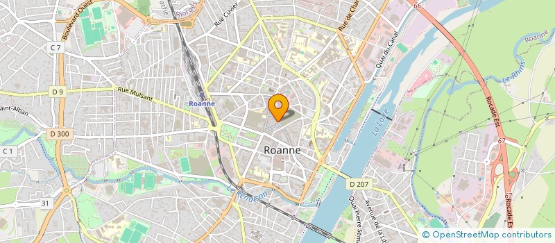 localisation de l'entreprise MONSIEUR ZACHARIE BOUCHET-BERT-MANOZ  ROANNE