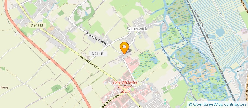 localisation de l'entreprise MONSIEUR ZACHARIE CHOQUET  SAINT-MARTIN-LEZ-TATINGHEM