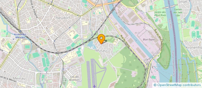localisation de l'entreprise MONSIEUR ZACHARIE DUPUTEL à STRASBOURG