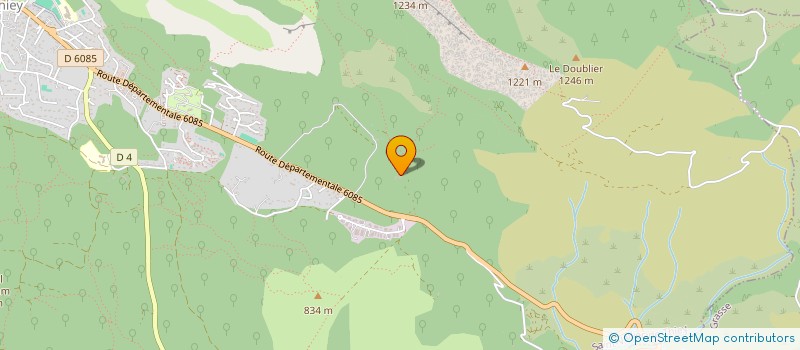 localisation de l'entreprise MONSIEUR ZACHARIE EL AYAT  SAINT-VALLIER-DE-THIEY