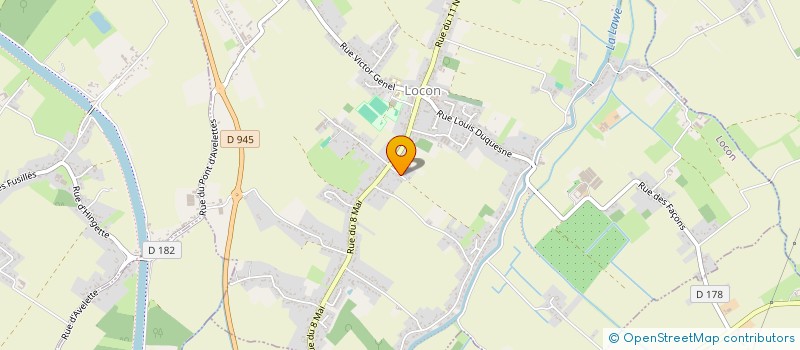 localisation de l'entreprise MONSIEUR ZACHARIE GEURCHON  LOCON