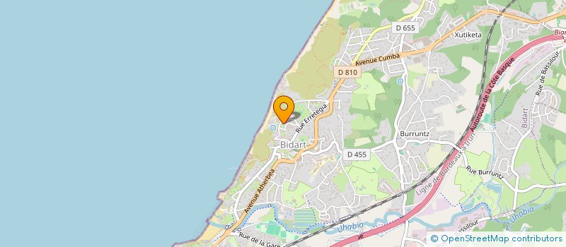 localisation de l'entreprise MONSIEUR ZACHARIE GOSSELIN  BISCARROSSE