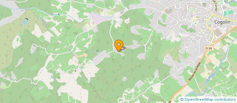 localisation de l'entreprise MONSIEUR ZACHARIE KHELILI  COGOLIN