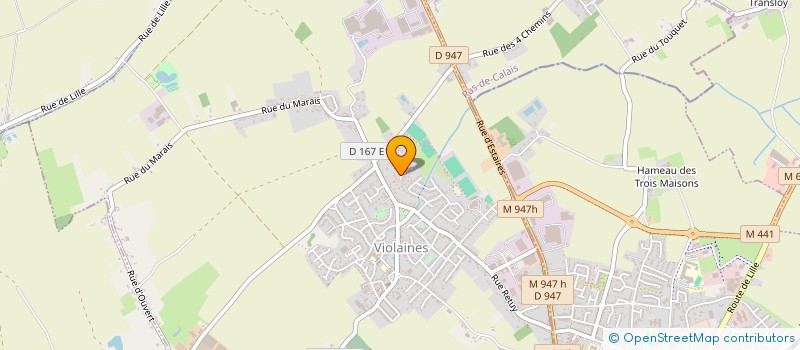 localisation de l'entreprise MONSIEUR ZACHARIE LANTOINE à VIOLAINES