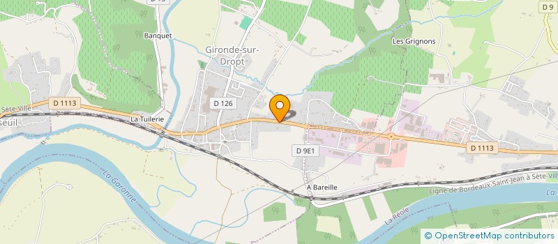 localisation de l'entreprise MONSIEUR ZACHARIE LENESTOUR  GIRONDE-SUR-DROPT