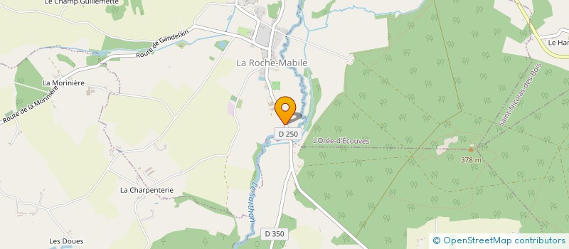 localisation de l'entreprise MONSIEUR ZACHARIE PACEY à SAINT-DENIS-SUR-SARTHON