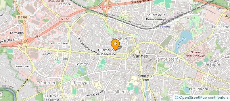 localisation de l'entreprise MONSIEUR ZACHARIE SAINTOT à VANNES