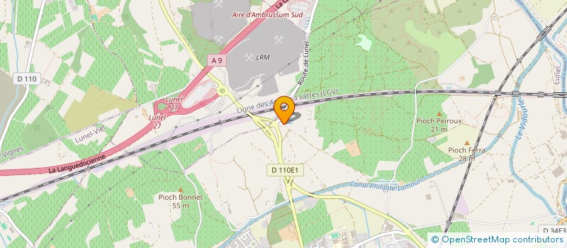 localisation de l'entreprise MONSIEUR ZACHARIE SCHMIT-VISSE  LUNEL