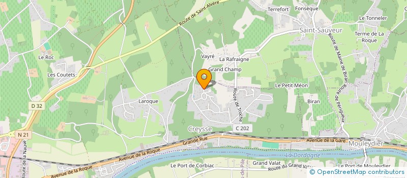 localisation de l'entreprise MONSIEUR ZACHARIE STEINBACH à BERGERAC