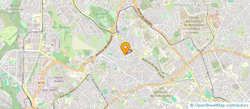 localisation de l'entreprise MONSIEUR ZACHARIE TAFER à MONTPELLIER