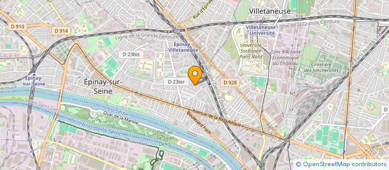 localisation de l'entreprise MONSIEUR ZACHARY BAHOURA à EPINAY-SUR-SEINE