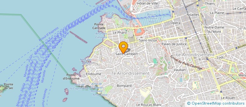 localisation de l'entreprise MONSIEUR ZACHARY FOREMAN  MARSEILLE