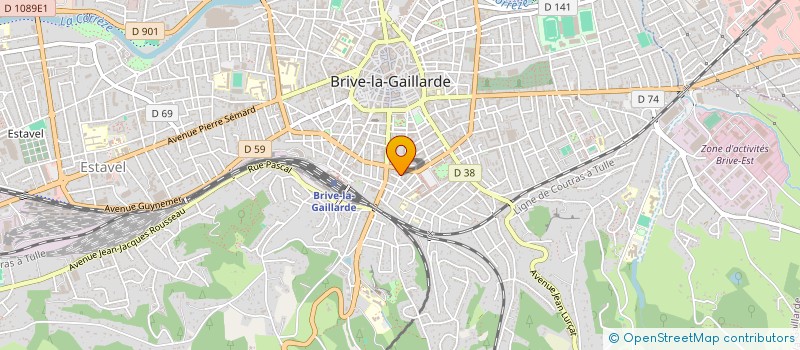 localisation de l'entreprise MONSIEUR ZACHARY FOURNIER  BRIVE-LA-GAILLARDE