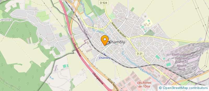 localisation de l'entreprise MONSIEUR ZACHARY LAURENT à CHAMBLY