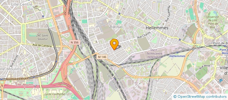 localisation de l'entreprise MONSIEUR ZACHARY LOMBARDO  LILLE