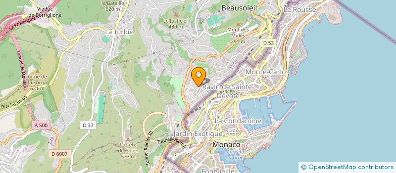 localisation de l'entreprise MONSIEUR ZACHARY SAID  BEAUSOLEIL