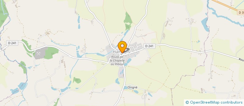 localisation de l'entreprise MONSIEUR ZACHARY YVES ALBERT LEBEL  HAMBERS