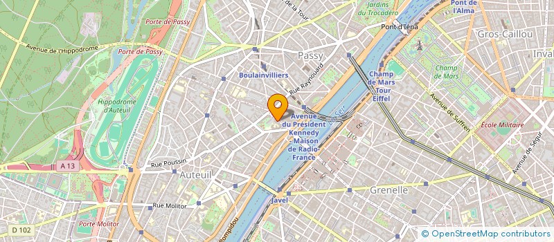 localisation de l'entreprise MONSIEUR ZACHEE NDOUNG  PARIS