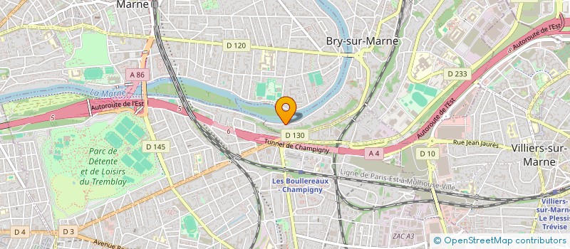 localisation de l'entreprise MONSIEUR ZACK AZOULAY à BRY-SUR-MARNE