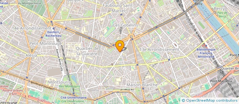 localisation de l'entreprise MONSIEUR ZACK EKOUE  PARIS