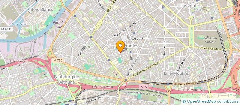 localisation de l'entreprise MONSIEUR ZACKARIA DIBE à LILLE