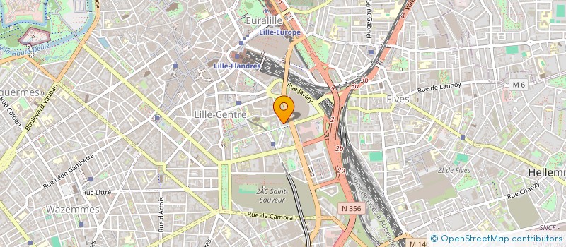 localisation de l'entreprise MONSIEUR ZACKARIA KECHBAR à LILLE