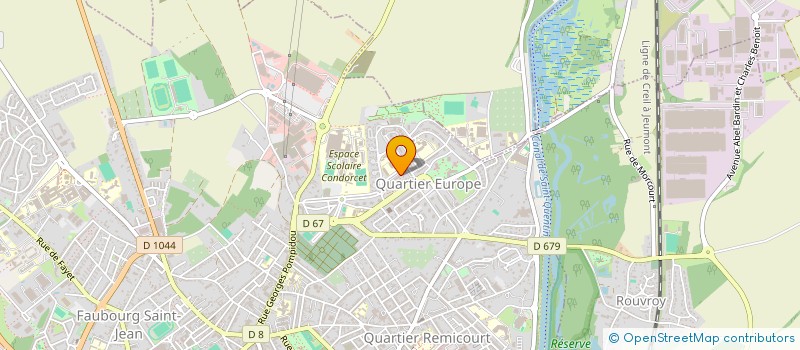 localisation de l'entreprise MONSIEUR ZACKARIA KOUME à SAINT-QUENTIN