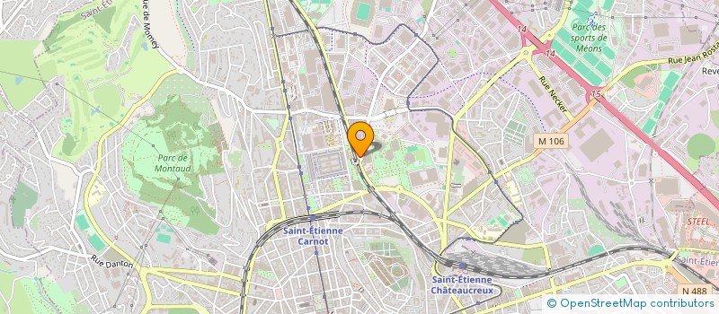 localisation de l'entreprise MONSIEUR ZACKARIE SAFSAF  SAINT-ETIENNE