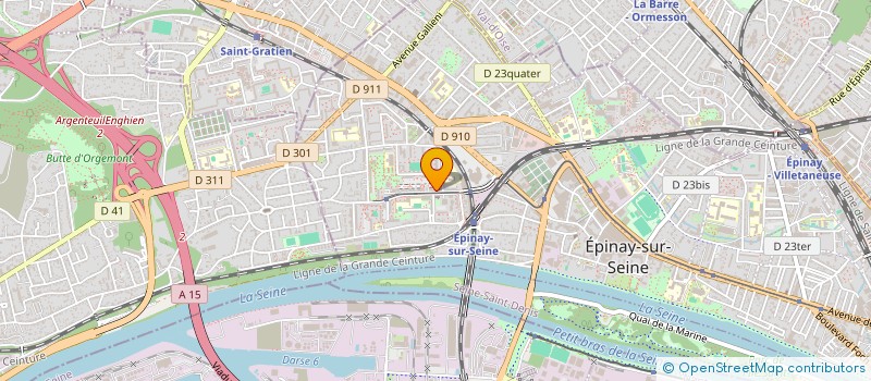 localisation de l'entreprise MONSIEUR ZACKARY ALLOUCHE à EPINAY-SUR-SEINE