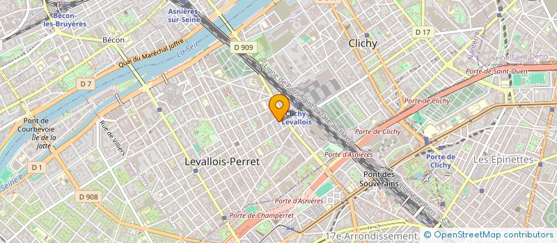 localisation de l'entreprise MONSIEUR ZACKARY BOISNEAULT à LEVALLOIS-PERRET