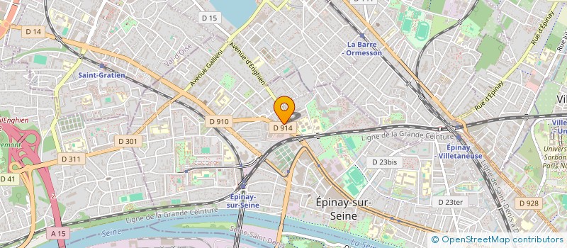 localisation de l'entreprise MONSIEUR ZACKARY RIFFAULT à EPINAY-SUR-SEINE