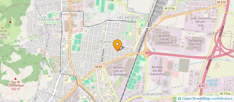 localisation de l'entreprise MONSIEUR ZACKARYA KECEBAS-BENARIF  CLERMONT-FERRAND