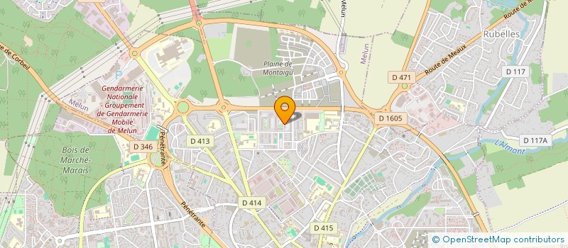 localisation de l'entreprise MONSIEUR ZADI LETIE à MELUN