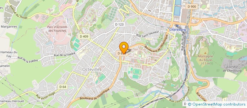 localisation de l'entreprise MONSIEUR ZAFARULAQ NASSERI  CHERBOURG-EN-COTENTIN