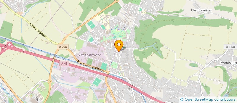 localisation de l'entreprise MONSIEUR ZAFER AYKAC à BOURGOIN-JALLIEU