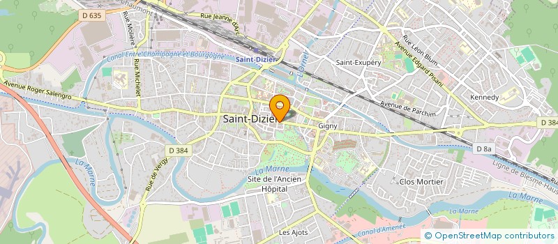 localisation de l'entreprise MONSIEUR ZAFER KARATAY à SAINT-DIZIER
